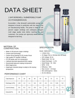 Load image into Gallery viewer, Euromolten 1.5hp 15 stage borewell pumpset
