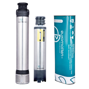 Euromolten single phase 2hp borewell submersible pump motor