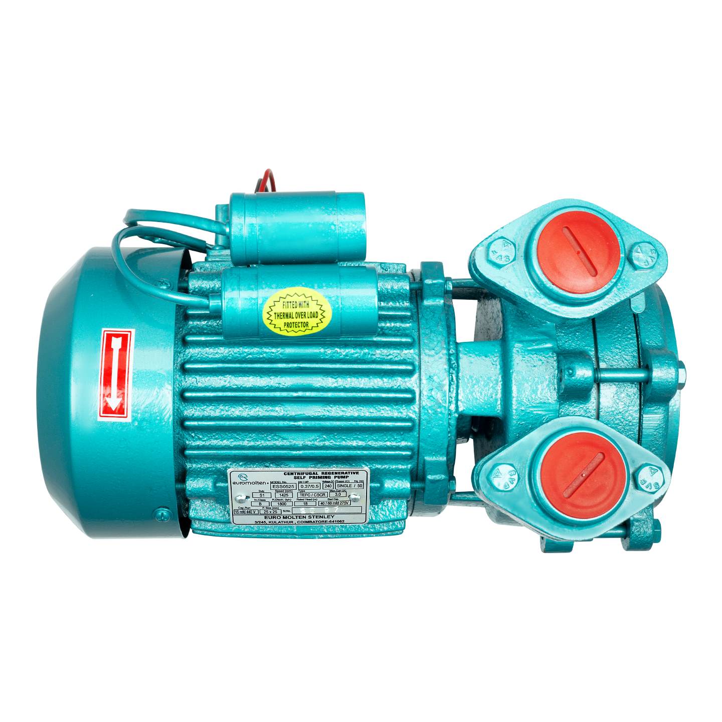 0.5hp corporation water high suction pump single phase