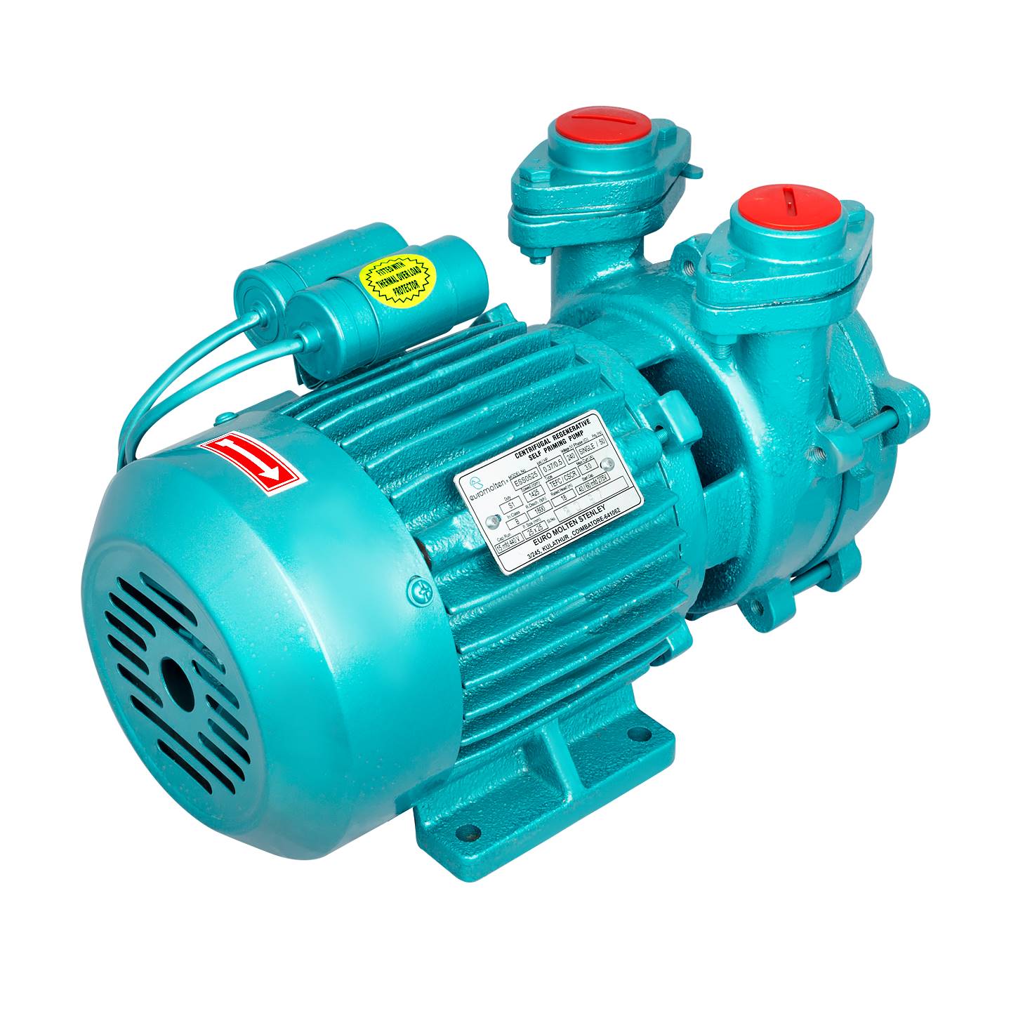 0.5hp domestic monobloc pump slow speed
